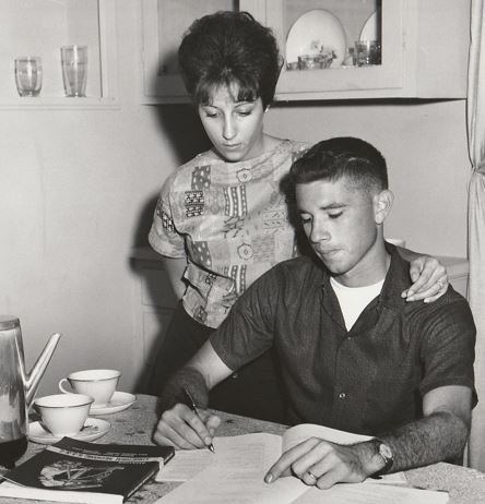 [Studying for promotion ]